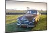 Clarksdale, Mississippi, Cotton Field, Vintage Buick Super (1950)-John Coletti-Mounted Photographic Print
