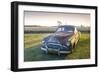 Clarksdale, Mississippi, Cotton Field, Vintage Buick Super (1950)-John Coletti-Framed Photographic Print