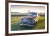 Clarksdale, Mississippi, Cotton Field, Vintage Buick Super (1950)-John Coletti-Framed Photographic Print