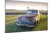 Clarksdale, Mississippi, Cotton Field, Vintage Buick Super (1950)-John Coletti-Mounted Photographic Print