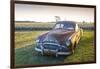 Clarksdale, Mississippi, Cotton Field, Vintage Buick Super (1950)-John Coletti-Framed Photographic Print