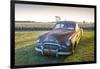 Clarksdale, Mississippi, Cotton Field, Vintage Buick Super (1950)-John Coletti-Framed Photographic Print