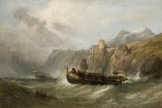 Hulk in Falmouth Harbour-Clarkson R.A. Stanfield-Giclee Print