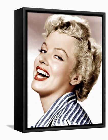 Clash By Night, Marilyn Monroe, 1952-null-Framed Stretched Canvas