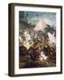 Clash of Cavalries, Battle of Issus, Alexander Great Defeated Army of Darius III-Jan Brueghel the Elder-Framed Giclee Print