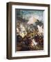 Clash of Cavalries, Battle of Issus, Alexander Great Defeated Army of Darius III-Jan Brueghel the Elder-Framed Giclee Print