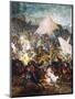 Clash of Cavalries, Battle of Issus, Alexander Great Defeated Army of Darius III-Jan Brueghel the Elder-Mounted Giclee Print