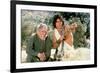 CLASH OF THE TITANS, 1981 directed by DESMOND DAVIS Burgess Meredith and Harry Hamlin (photo)-null-Framed Photo