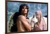 CLASH OF THE TITANS, 1981 directed by DESMOND DAVIS Harry Hamlin and Judi Bowker (photo)-null-Framed Photo