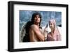 CLASH OF THE TITANS, 1981 directed by DESMOND DAVIS Harry Hamlin and Judi Bowker (photo)-null-Framed Photo