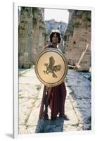 CLASH OF THE TITANS, 1981 directed by DESMOND DAVIS Harry Hamlin is Perseus (photo)-null-Framed Photo