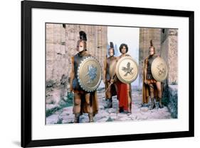 CLASH OF THE TITANS, 1981 directed by DESMOND DAVIS Harry Hamlin is Perseus (photo)-null-Framed Photo