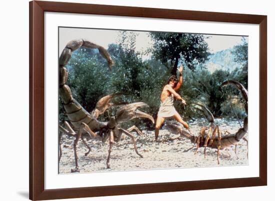 CLASH OF THE TITANS, 1981 directed by DESMOND DAVIS Harry Hamlin (photo)-null-Framed Photo