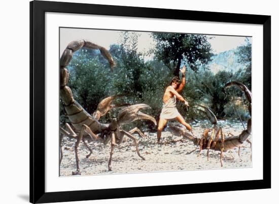 CLASH OF THE TITANS, 1981 directed by DESMOND DAVIS Harry Hamlin (photo)-null-Framed Photo