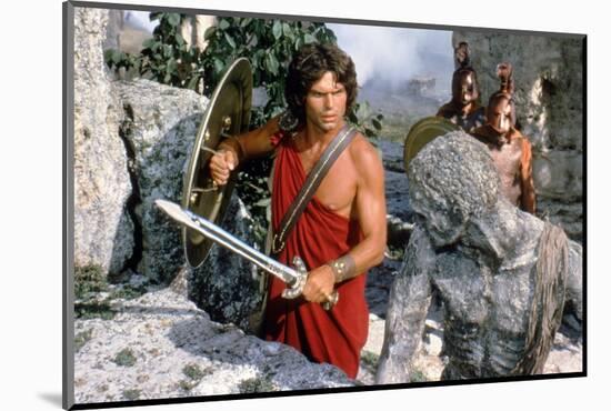 CLASH OF THE TITANS, 1981 directed by DESMOND DAVIS Harry Hamlin (photo)-null-Mounted Photo