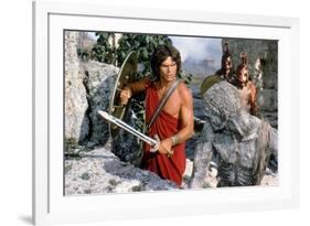 CLASH OF THE TITANS, 1981 directed by DESMOND DAVIS Harry Hamlin (photo)-null-Framed Photo