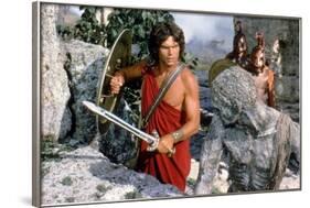 CLASH OF THE TITANS, 1981 directed by DESMOND DAVIS Harry Hamlin (photo)-null-Framed Photo