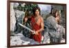 CLASH OF THE TITANS, 1981 directed by DESMOND DAVIS Harry Hamlin (photo)-null-Framed Photo