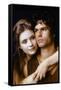 CLASH OF THE TITANS, 1981 directed by DESMOND DAVIS Judi Bowker (Andromeda) and Harry Hamlin (Perse-null-Framed Stretched Canvas