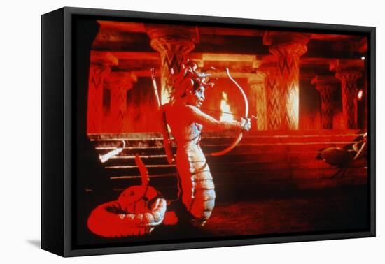 CLASH OF THE TITANS, 1981 directed by DESMOND DAVIS Medusa (photo)-null-Framed Stretched Canvas