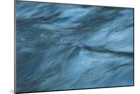 Clashing Waves Of Blue-Anthony Paladino-Mounted Giclee Print