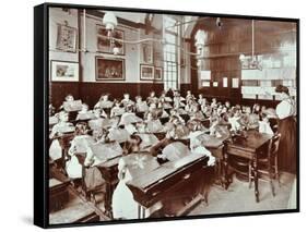 Class 5, Goodrich Road School, Camberwell, London, 1907-null-Framed Stretched Canvas