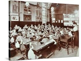 Class 5, Goodrich Road School, Camberwell, London, 1907-null-Stretched Canvas