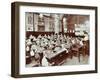 Class 5, Goodrich Road School, Camberwell, London, 1907-null-Framed Photographic Print