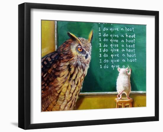 Class Clown-Lucia Heffernan-Framed Art Print