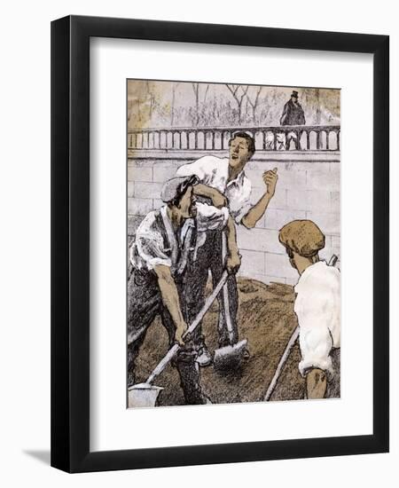 Class Distinction 1934-Eduard Thony-Framed Art Print