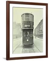 Class M Electric Tram, 1930-null-Framed Photographic Print