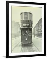 Class M Electric Tram, 1930-null-Framed Photographic Print