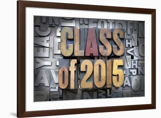 Class of 2015-enterlinedesign-Framed Photographic Print