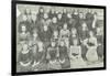 Class Photograph, Bloomfield Road Girls School, Plumstead, London, 1891-null-Framed Photographic Print