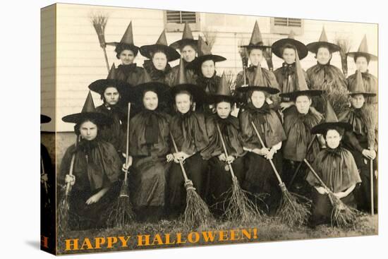 Class Picture of Witches-null-Stretched Canvas