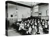Class Reading from Books, Southfields Infants School, Wandsworth, London, 1907-null-Stretched Canvas