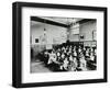 Class Reading from Books, Southfields Infants School, Wandsworth, London, 1907-null-Framed Photographic Print