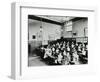 Class Reading from Books, Southfields Infants School, Wandsworth, London, 1907-null-Framed Photographic Print