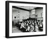 Class Reading from Books, Southfields Infants School, Wandsworth, London, 1907-null-Framed Photographic Print