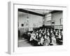 Class Reading from Books, Southfields Infants School, Wandsworth, London, 1907-null-Framed Photographic Print