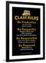 Class Rules-Gerard Aflague Collection-Framed Art Print