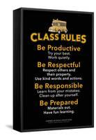 Class Rules-Gerard Aflague Collection-Framed Stretched Canvas