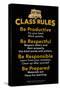 Class Rules-Gerard Aflague Collection-Stretched Canvas