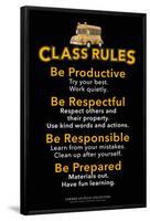 Class Rules-Gerard Aflague Collection-Framed Poster