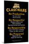 Class Rules-Gerard Aflague Collection-Mounted Poster