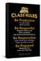 Class Rules-Gerard Aflague Collection-Framed Stretched Canvas