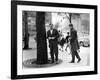 Classe tous risques by Claude Sautet with Lino Ventura and Jean-Paul Belmondo, 1960 (b/w photo)-null-Framed Photo