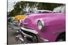 Classic 1950's car in Old Havana, Cuba.-Michele Niles-Stretched Canvas