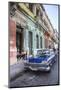 Classic 50s America Car in the Streets of Centro Habana, Havana, Cuba-Jon Arnold-Mounted Photographic Print