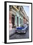 Classic 50s America Car in the Streets of Centro Habana, Havana, Cuba-Jon Arnold-Framed Photographic Print